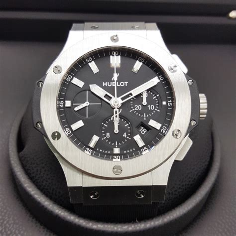 Hublot big bang steel watch